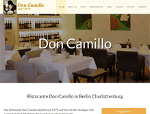 Tablet Screenshot of don-camillo-berlin.de